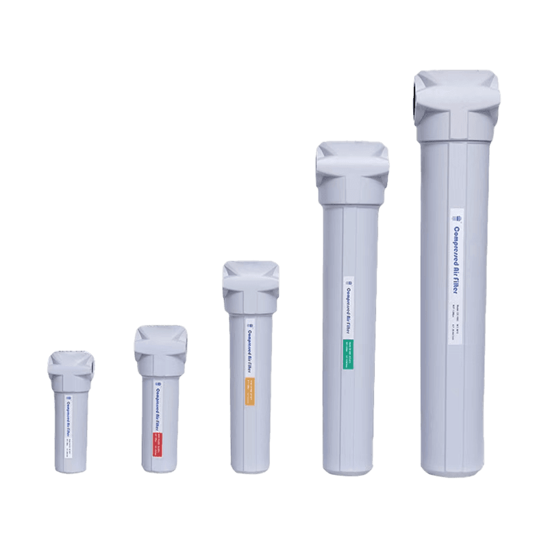 Eシリーズ精密空気源の不純物除去フィルター